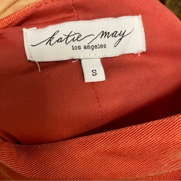 Katie May Pixie Gown dress Nectarine
Coral Backless Dress maxi stretch Revolve S - Picture 8 of 9